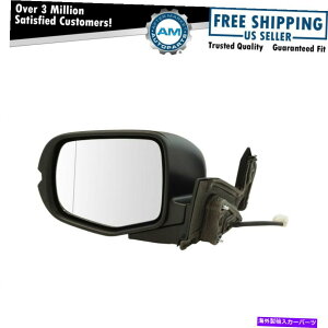 US~[ ~[p[X[YubNgr[hCo[TChlhz_pCbg Mirror Power Smooth Black Expanded View Driver Side Left LH for Honda Pilot