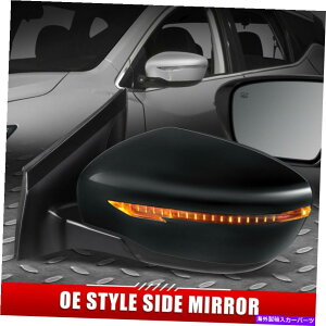 US�~���[ 14-16�̓��YRogue OE Style Powered+���M+�^�[���M���h���C�o�[�T�C�h�~���[ FOR 14-16 NISSAN ROGUE OE STYLE POWERED+HEATED+TURN SIGNAL DRIVER SIDE MIRROR�y���s�A���i�z