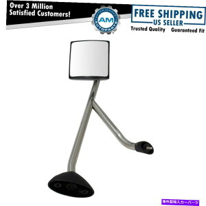 US~[ Oʃr[~[}jANhCo[TChLH̍ۓIȃvX^̂߂LH Exterior Side View Mirror Manual Chrome Driver Side LH for International ProStar