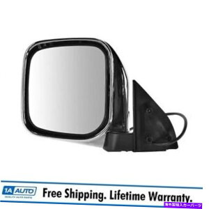 US~[ 98-04eX|[c̃~[p[NhCo[TChLH Mirror Power Chrome Left Hand Driver Side LH for 98-04 Montero Sport