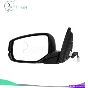 US�~���[ �p���[�~���[���h���C�o�[�T�C�h���M�u���b�N�M��2014-17�z���_�A�R�[�h Power Mirror Left Driver Side Heated Black Signal Fit For 2014-17 Honda ACCORD