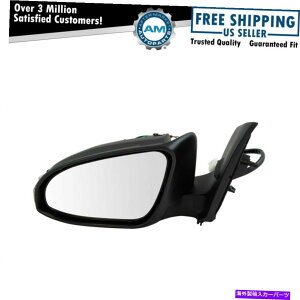 US~[ ̃p[܂肽݉MM炩ȍ̓TCIg^J[CɍɎc܂ Mirror Power Folding Heated Signal Smooth Black Left for Scion Toyota Corolla iM
