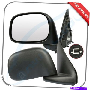 US~[ yA}jAtH[heNX`TCh~[02-09_bWRAM 1500 P/U RAM 2500/3500 Pair Manual Fold Textured Side Mirror For 02-09 Dodge Ram 1500 P/U Ram 2500/3500
