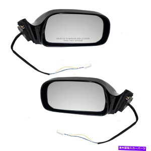 US~[ tBbg99-03g^\ZbgTChr[p[~[KXt Fits 99-03 Toyota Solara Set of Side View Power Mirrors Glass w/ Housing