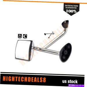 US�~���[ 2002�N�̃g���b�N�����~���[�A�Z���u��RH�T�C�h�ƐV�������ۃN�����}�j���A�� Truck Towing Mirror Assembly RH Side For 2002&Newer International Chrome Manual�y���s�A���i�z