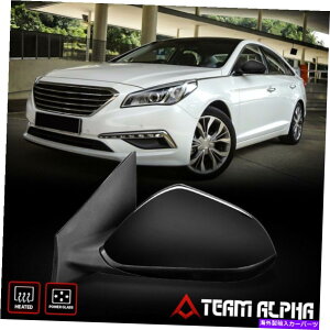 US�~���[ 2015-2019 Sonata [���̃h���C�o�[��] OE�X�^�C���̃p���[+���M+�X�v�[�^�[�~���[ Fits 2015-2019 Sonata [Left Driver Side] OE Style Power+Heated+Spooter Mirror�y���s�A���i�z