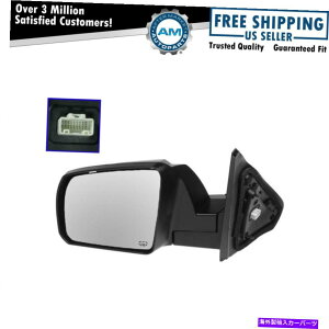 US�~���[ �p���[���M���ꂽ�T�C�h�r���[�~���[w/���炩�ȃL���b�v�h���C�o�[���Z�R�C�A�c���h���̂��߂�LH�������� Power Heated Side View Mirror w/ Smooth Cap Driver Left LH for Sequoia Tundra