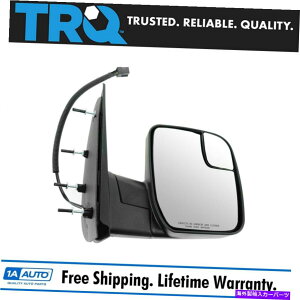 US~[ TRQ~[p[Xv^[^[eNX`^tH[ho̍ȑ TRQ Mirror Power Integrated Spotter Textured Black Passenger Side for Ford Van