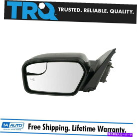 USミラー TRQミラーパワー加熱水たまり死角検出グロスブラックPTM LHフォード用 TRQ Mirror Power Heated Puddle Blind Spot Detection Gloss Black PTM LH for Ford