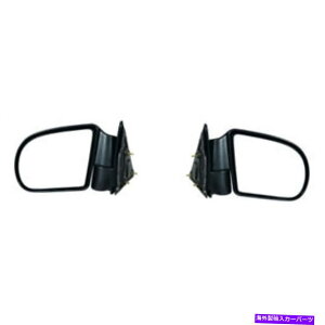 US~[ 1998N2004NGMC\m}hA~[yAhCo[Əq̃eNX` For 1998-2004 GMC Sonoma Door Mirror Pair Driver and Passenger Side Textured