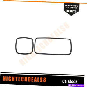 US�~���[ 2003-15 FREIGHTLINER M2�g���b�N�̍L�p�ƃ��C���~���[�̍������M2pcs For 2003-15 Freightliner M2 Truck Wide Angle And Main Mirrors Black Heated 2Pcs