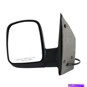 US�~���[ �V�{���[�G�N�X�v���X3500 2016 17 18 2019�h�A�~���[�h���C�o�[�T�C�h�p���[|�e�N�X�`���[ For Chevy Express 3500 2016 17 18 2019 Door Mirror Driver Side Power | Textured