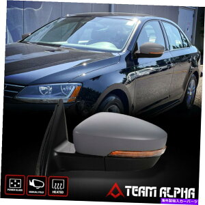 US�~���[ �t�B�b�g2011-2018 VW Jetta [���h���C�o�[��] OE�X�^�C���p���[+���M+�V�O�i���~���[ Fits 2011-2018 VW Jetta [Left Driver Side] OE Style Power+Heated+Signal Mirror�y���s�A���i�z