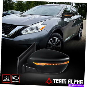 US�~���[ 2015-2016 Nissan Murano [���̃h���C�o�[��] OE�X�^�C���p���[+�V�O�i���~���[ Fits 2015-2016 Nissan Murano [Left Driver Side] OE Style Powered+Signal Mirror�y���s�A���i�z