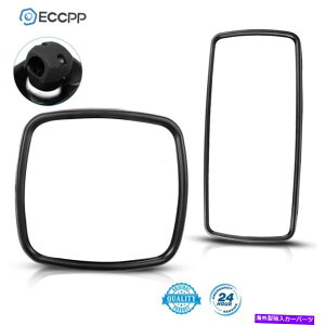 US�~���[ ECCPP���M���ꂽ���C���~���[ + 03-16 FREIGHTLINER COLUMBIA M2�̍L�p�� ECCPP Heated Main Mirror + Wide Angle Mirror For 03-16 Freightliner Columbia M2