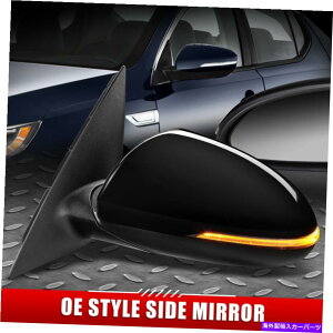 US�~���[ 16-18�̂��߂�Optima OE�X�^�C���̃p���[+�^�[���M���h���C�o�[�����̃r���[�h�A�~���[ FOR 16-18 OPTIMA OE STYLE POWERED+TURN SIGNAL DRIVER LEFT SIDE VIEW DOOR MIRROR�y���s�A���i�z