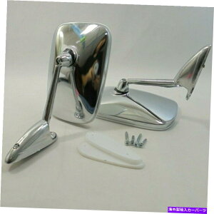 US~[ BMW 1500F1962-1966NEBOtF_[~[yANVbNA FOR BMW 1500 : 1962 - 1966 CHROME WING FENDER MIRROR PAIR CLASSIC RARE
