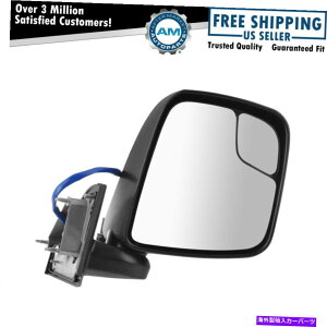 US~[ ~[p[MꂽeNX`ubNRxbNXNV200̏q} Mirror Power Heated Textured Black Convex Insert Passenger Side for NV200