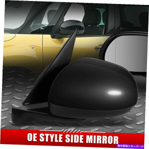 US�~���[ 14-17 FIAT 500L OE�X�^�C���̃p���[+���M+�񋅖ʃK���X�����̃h�A�~���[ FOR 14-17 FIAT 500L OE STYLE POWER+HEATED+ASPHERICAL GLASS LEFT SIDE DOOR MIRROR�y���s�A���i�z
