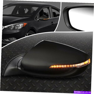 US�~���[ 14-16��Forte 5 OE�X�^�C���쓮+���M�h���C�o�[�����̌㕔�r���[�h�A�~���[ FOR 14-16 FORTE 5 OE STYLE POWERED+HEATED DRIVER LEFT SIDE REAR VIEW DOOR MIRROR�y���s�A���i�z