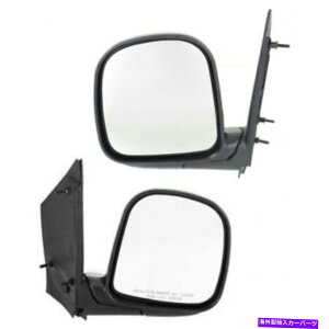 US~[ GMC Savana 1500/2500/3500 1996-2002hA~[LHRHyA}jA܂肽 For GMC Savana 1500/2500/3500 1996-2002 Door Mirror LH & RH Pair Manual Folding