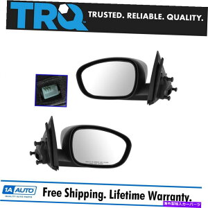 US~[ TRQ~[p[06-10_bW[d̂߂TRQ~[p[ TRQ Mirror Power Non Folding Textured Black LH RH Pair for 06-10 Dodge Charger