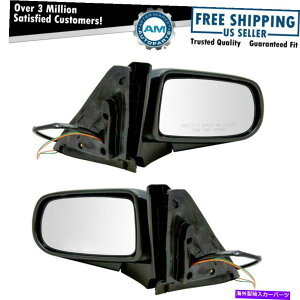 US~[ ~[p[X[YubNyA2܂6Xs[J[}c_veWFZbg Mirror Power Smooth Black Pair Set for Mazda Protege with 2 or 6 Speaker New