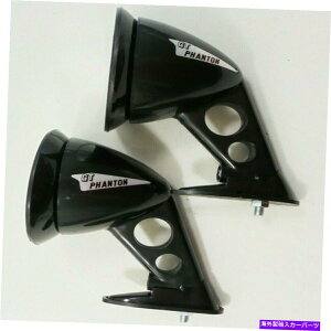 US~[ DATSUN KB210 B210 120Y 2D 4D SEDN[yubNtF_[~[ABS BULLET RETROp FOR DATSUN KB210 B210 120Y 2D 4D SED COUPE BLACK FENDER MIRROR ABS BULLET RETRO