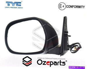 US~[ LH LHS̓g^hN[U[vhJ120 02?09̂߂ɓdChA~[ɍ LH LHS Left Electric Door Mirror Black For Toyota Landcruiser Prado J120 02~09