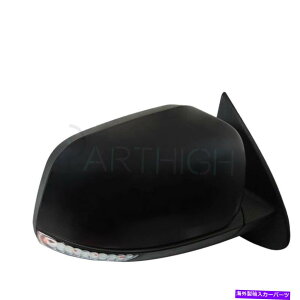US~[ MꂽtBbg11-13_bWfSVOip[~[ubN}jAeXXR[vE Heated Fits 11-13 DODGE DURANGO Signal Power Mirror Black Manual Telescope Right