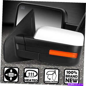 US�~���[ 04-14 Ford P2 F150���ډ��M�T�C�h�r���[�~���[��LHS/�h���C�o�[�N���� FOR 04-14 FORD P2 F150 POWERED HEATED SIDE VIEW MIRROR LEFT LHS/DRIVER CHROME�y���s�A���i�z
