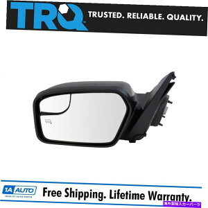 US~[ TRQ~[p[MX|b^[X[YubNhCo[TChLH 11-12Z TRQ Mirror Power Heated Spotter Smooth Black Driver Side LH for 11-12 Fusion