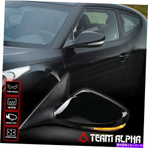 US~[ 2012-2014 Veloster [Power+Heat+Signal]̃}jAtH[hOEX^C~[ Fits 2012-2014 Veloster[POWER+HEAT+SIGNAL]Left Side Manual Fold OE Style Mirror