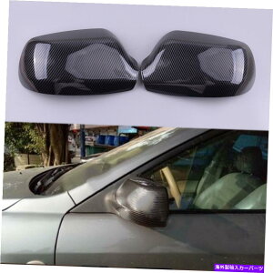 US~[ 1yAJ[{t@Co[X^CTChr[~[Jo[gLbv}c_2 3 6 1pair Carbon Fiber Style Side View Mirror Cover Trim Cap Fit for Mazda 2 3 6