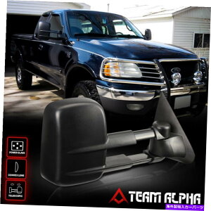 US~[ 1997-2004 FORD F150/F250 LD [POWER]E̐Lk/ Fits 1997-2004 Ford F150/F250 LD[POWER]Right Side Telescoping Tow/Towing Mirror