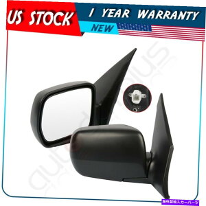 US�~���[ �iL+R�j2003-08�z���_�p�C���b�g�p���[�pHO1321225���~���[ (L+R) Mirrors HO1321225 For 2003-08 Honda Pilot Power Manually Fold Heated Black�y���s�A���i�z