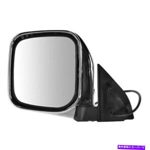 US~[ 98-04eX|[c̃~[p[NhCo[TChLH Mirror Power Chrome Left Hand Driver Side LH for 98-04 Montero Sport
