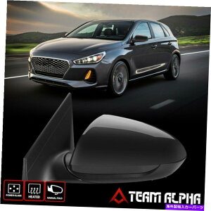 US�~���[ 2017-2018 Hyundai Elantra [���h���C�o�[��] OE�X�^�C���p���[+�q�[�g+BSD�~���[ Fits 2017-2018 Hyundai Elantra [Left Driver Side] OE Style Power+Heat+BSD Mirror�y���s�A���i�z