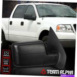 US~[ tBbg2004-2014 Ford F150 [Power+Heat+Amber LED]E̐Lk Fits 2004-2014 Ford F150[POWER+HEAT+AMBER LED]Right Side Telescoping Tow Mirror