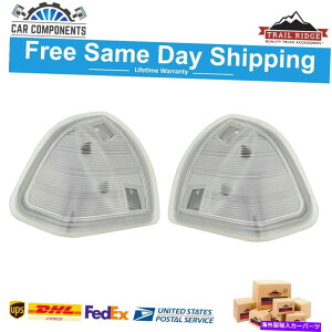 US�~���[ TRQ Tow Mirror Turn Turn Turn Signal Clear Lens�Z�b�g2010-2017 Dodge Ram 1500 2500 TRQ Tow Mirror Turn Signal Clear Lens Set of 2 For 2010-2017 Dodge Ram 1500 2500�y���s�A���i�z