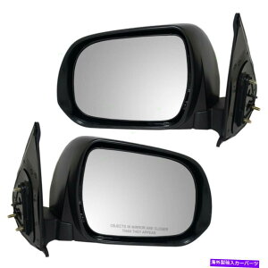 US�~���[ �g���^�^�R�}�g���b�N�̃t�B�b�g12-15�T�C�h�r���[�}�j���A���e�N�X�`���[�~���[�̃Z�b�g Fits Toyota Tacoma Truck 12-15 Set of Side View Manual Textured Mirrors