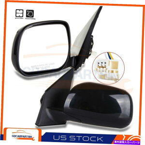 US~[ 2006N2008Ñg^RAV4yAZbg̃~[}jAtH[hƌ݊ Compatible With 2006-2008 Toyota Rav4 Pair Set of Mirrors Power Manual Fold