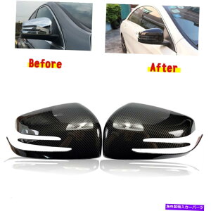 US~[ J[{t@Co[EH[^[fBbvTCh~[Jo[Lbv10-16 W212 E-Class E350ɓK܂ Carbon Fiber Water Dipping Side Mirror Cover Cap Fits 10-16 W212 E-Class E350