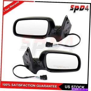US~[ 1997-07tHNX[QStIVWFb^L+r}jAtH[hp[q[gubN~[ For 1997-07 Volkswagen Golf IV Jetta L+R Manual Fold Power Heated Black Mirrors