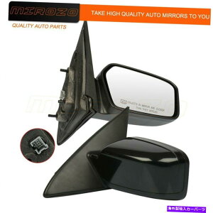 US�~���[ 2006-2010 Ford/Mercury/Lincoln Fusion LH��RH Black Power Heated Mirrors For 2006-2010 Ford/MERCURY/LINCOLN FUSION LH & RH Black Power Heated Mirrors�y���s�A���i�z