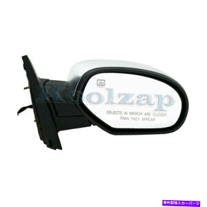 USミラー 07-14 Tahoe/Yukon後部ビューミラーパワー加熱ブラシアルミニウム右側 For 07-14 Tahoe/Yukon Rear View Mirror Power Heated Brushed Aluminum Right Side
