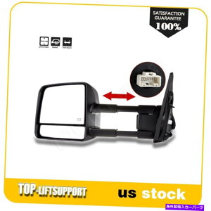 US�~���[ �t�B�b�g2007-16�g���^�c���h���p���[���M�^�[���V�O�i���T�C�h�~���[�����h���C�o�[lh Fits 2007-16 Toyota Tundra Power Heated Turn Signal Side Mirror Towing Driver LH�y���s�A���i�z