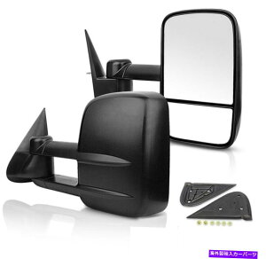 US~[ 2000-06V{[Vo[hxOGMCVG̎蓮Lk~[ Manual Telescoping Towing Mirror For 2000-06 Chevy Silverado Suburban GMC Sierra