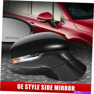 USミラー 16-20フィアット500X OEスタイルの搭載+加熱+ターン信号右側のドアミラー FOR 16-20 FIAT 500X OE STYLE POWERED+HEATED+TURN SIGNAL RIGHT SIDE DOOR MIRROR