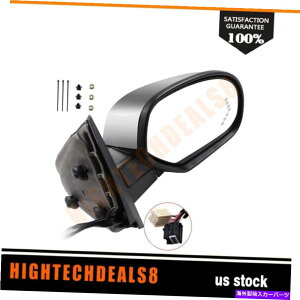 US~[ RH ChromeȃTCh~[GMCsbNAbvSUV̉MM RH Chrome Passenger Side Mirror Power Heated Memory Signal For GMC Pickup Suv